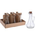 Olie/azijn fles glas 300ml (wordt per stuk verkocht)