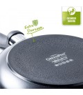 Greenpan - 24 cm 4,9 liter Cambridge Black Keramische Antiaanbak Kookpan met deksel