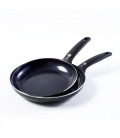 Greenpan - Cambridge Black Keramische Antiaanbak koekenpan 20 cm