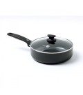 Greenpan -Cambridge Black Keramische Antiaanbak hapjespan met deksel 24 cm