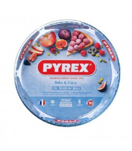 Pyrex taartvorm glas 1,1L 25x25 cm 3-4 personen