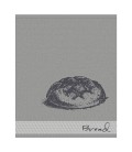 DDDDD Keukendoek bread 50x55cm grey per stuk