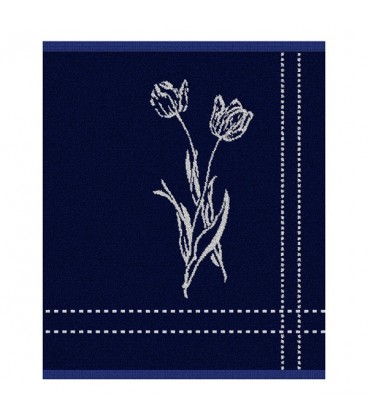 DDDDD Keukendoek lisse 50x55cm blue per 6 stuks