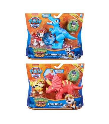 PAW PATROL DINO RESCUE DINO ACTION PACK PUPS ASSORTI