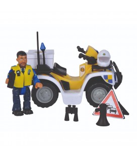 BRANDWEERMAN SAM POLITIE QUAD MET FIGUUR