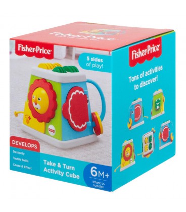 FISHER PRICE PAK EN DRAAI ACTIVITEITENKUBUS