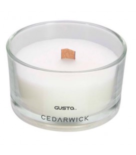 Cedarwick Geurkaars wit 8,8cm breed