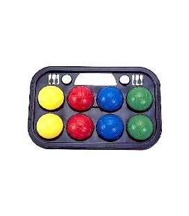 ALERT OUTDOOR JEU DE BOULES SET KUNSTSTOF 8 BALLEN