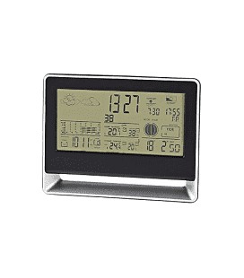 Nedis WEST405BK Weerstation Draadloze Sensor Alarmklok Weersvoorspelling