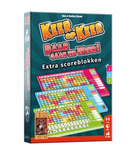 SPEL KEER OP KEER SCOREBLOK 3 STUKS LEVEL 5, 6 EN 7