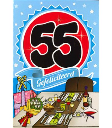 Leeftijdskaart 55 jaar