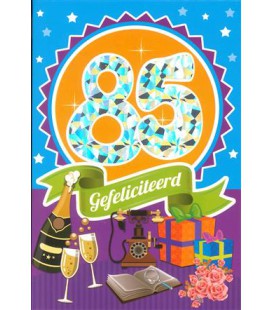 Leeftijdskaart 85 jaar