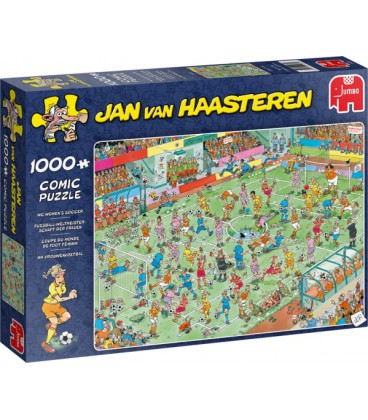 Jan van Haasteren puzzel: WK vrouwenvoetbal 1000 stukjes