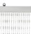 Deurgordijn Charlotte 90x220 cm wit