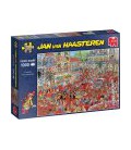 Puzzel Jan van Haastereen  La Tomatina 1000 stukjes