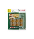 Fix-o-moll parketgl rond 22mm beige