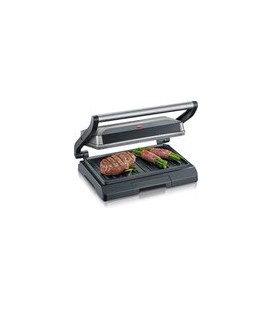 Severin compact grill grijs/zwart