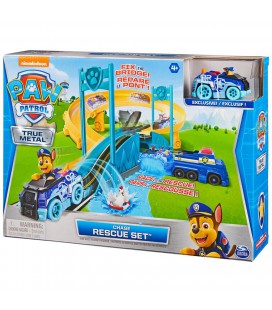 PAW PATROL TRUE METAL CHASES POLICE RESCUE SET