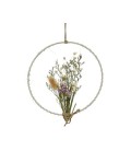 Hanger gedroogde bloemen W20-H22cm naturel