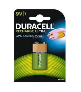 Duracell Recharge Ultra 9V 170mAh HR9v  oplaadbaar