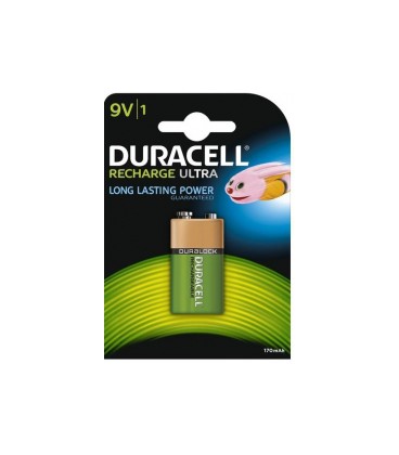 Duracell Recharge Ultra 9V 170mAh HR9v  oplaadbaar