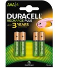 Duracell Recharge Plus 4xAAA 750mAh oplaadbaar