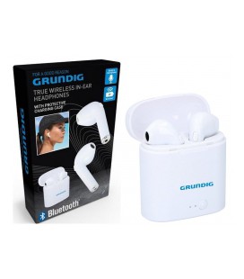 Grundig Bluetooth in-ear oordopjes met microfoon   Met Laadstation en laadkabel
