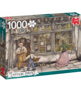 Puzzel Anton Pieck: De klokkenwinkel 1000 stukjes