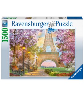 Puzzel Verliefd in Parijs: 1500 stukjes (160006)