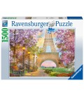 Puzzel Verliefd in Parijs: 1500 stukjes (160006)