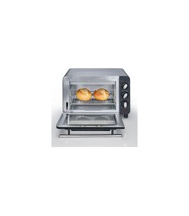 Mini Bak en toast oven  14 liter zwart /zilver 1200 watt
