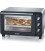 Mini Bak en toast oven  14 liter zwart /zilver 1200 watt