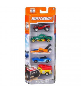 MATCHBOX BATTLE MISSION 5 PACK ASSORTI