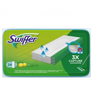 Swiffer Sweeper vochtige doekjes navulpak 24 stuks 26x46cm