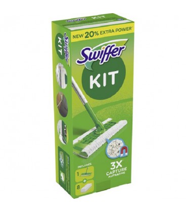 Swiffer Sweeper Starterkit vloerwisser met 8 navul stofdoekjes