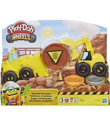 Graafmachine en Bulldozer Play-Doh: 168 gram (E4294)