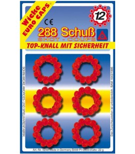 geweer klappers ring Wicke: 24x 12 schoten (30248)