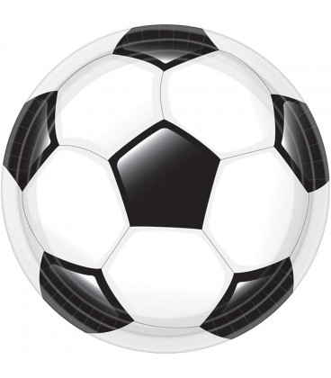 Goal voetbal borden 23cm 8 stuks