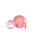 Babyservies Mepal Mio 3-delig - deep pink