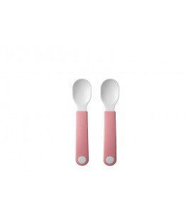 Oefenlepel Mepal Mio set van 2 - deep pink