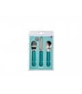 Kinderbestekset Mepal Mio 3-delig - deep turquoise