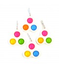 SLEUTELHANGER STRESS POP'N PLAY TRIO ASSORTI FIDGET