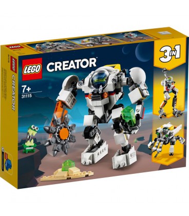 LEGO CREATOR 31115 3IN1 RUIMTEMIJNBOUW-MECHA