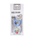 BIBS - FOPSPEEN NATUURRUBBER - BLISTER SKY blauw/BABY blauw T3