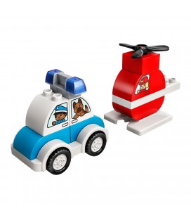 LEGO DUPLO 10957 FIRE HELICOPTER EN POLICE CAR