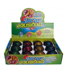 SQUISHY BAL 6 CM 4 ASSORTI