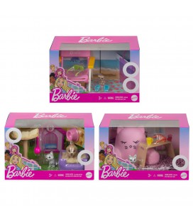 BARBIE HUISDIEREN SETJES ASSORTI (per stuk geleverd)