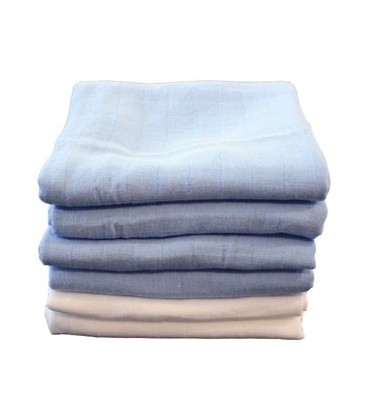 Hydrofiele luiers - Isi mini per stuk / blauw wit of roze