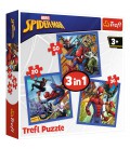 PUZZEL 3 IN 1 SPIDERMAN