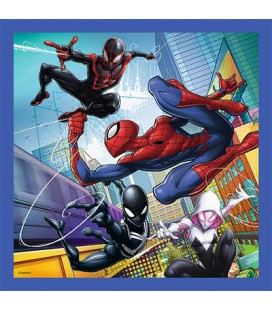 PUZZEL 3 IN 1 SPIDERMAN